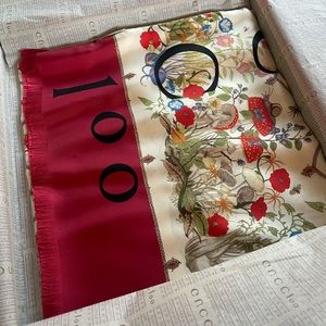 2022 Gucci Interlocking G scarf